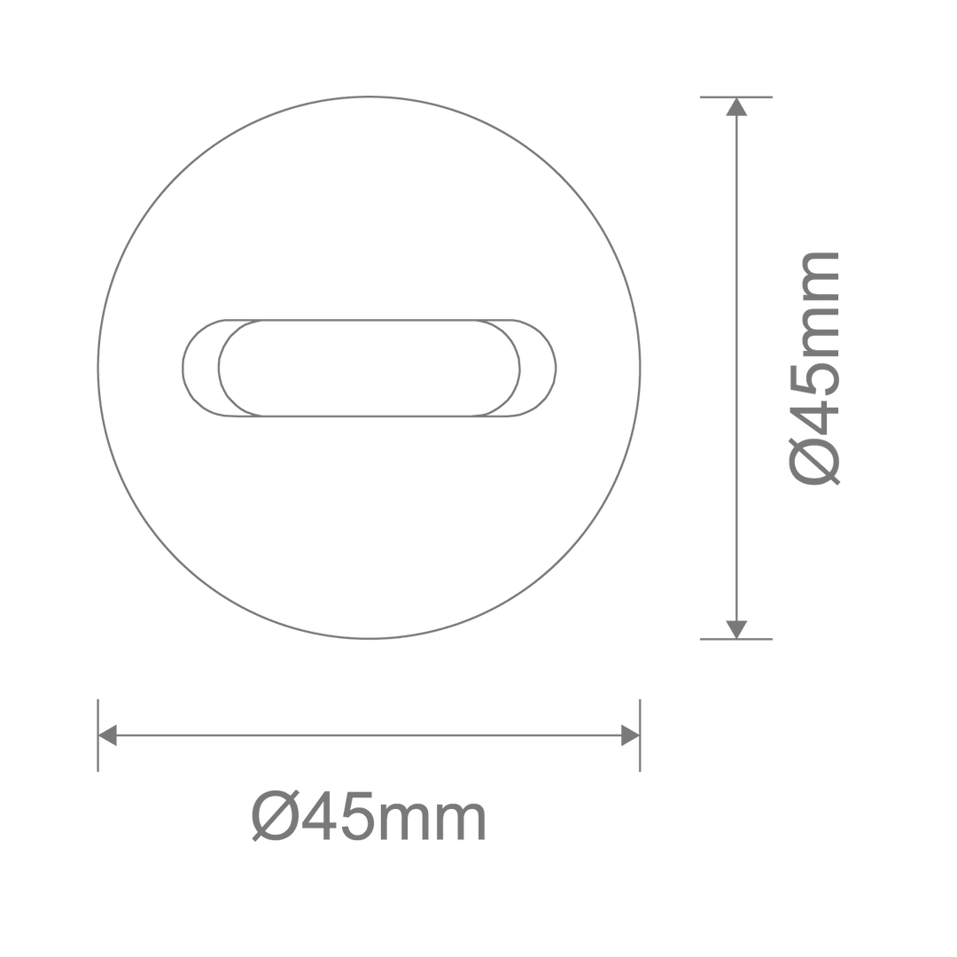 AURA Step Light- Slot step light