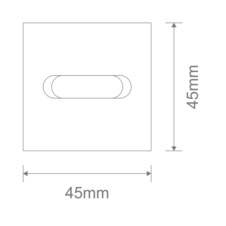 AURA Step Light- Slot step light