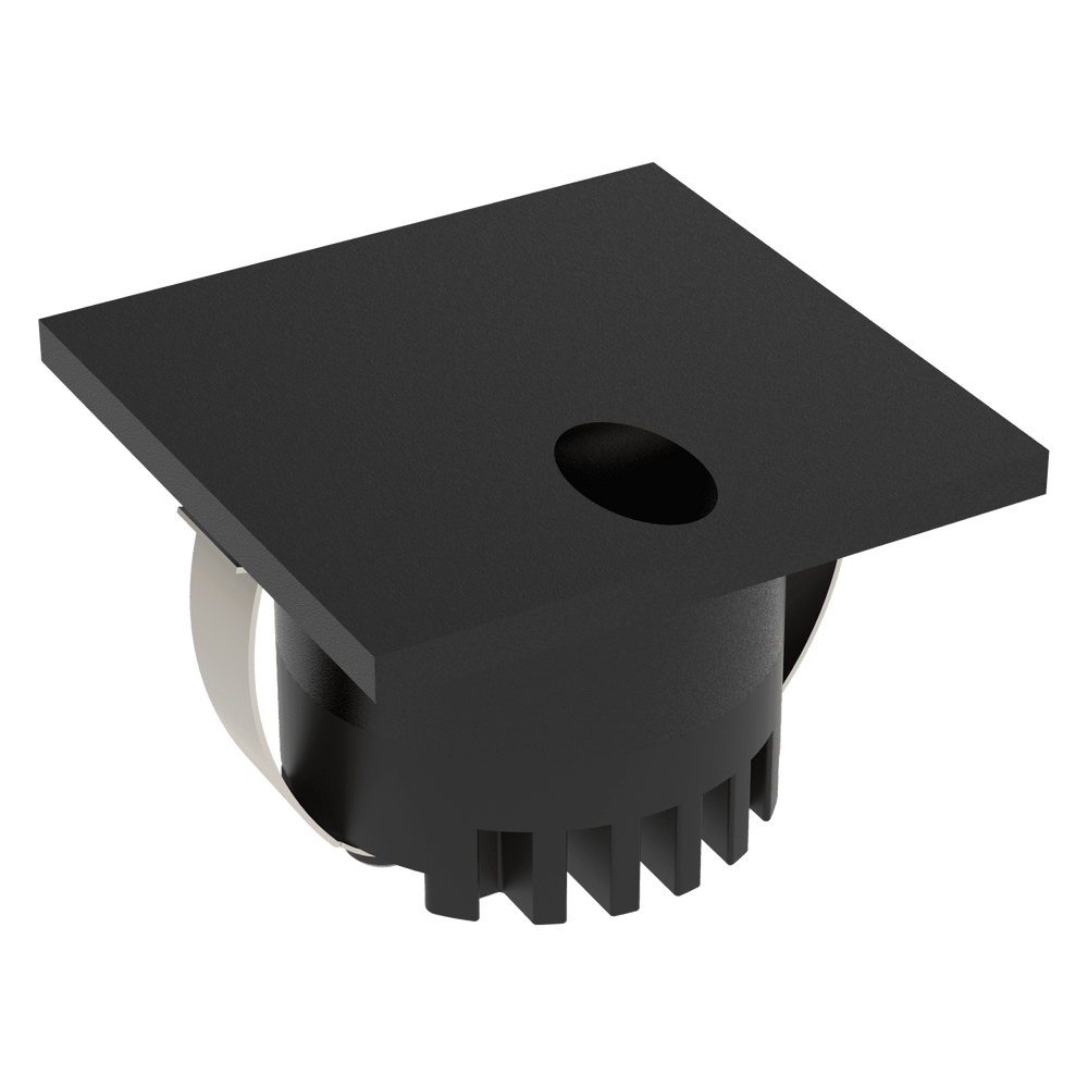 AURA Step Light-Narrow Square Black step light