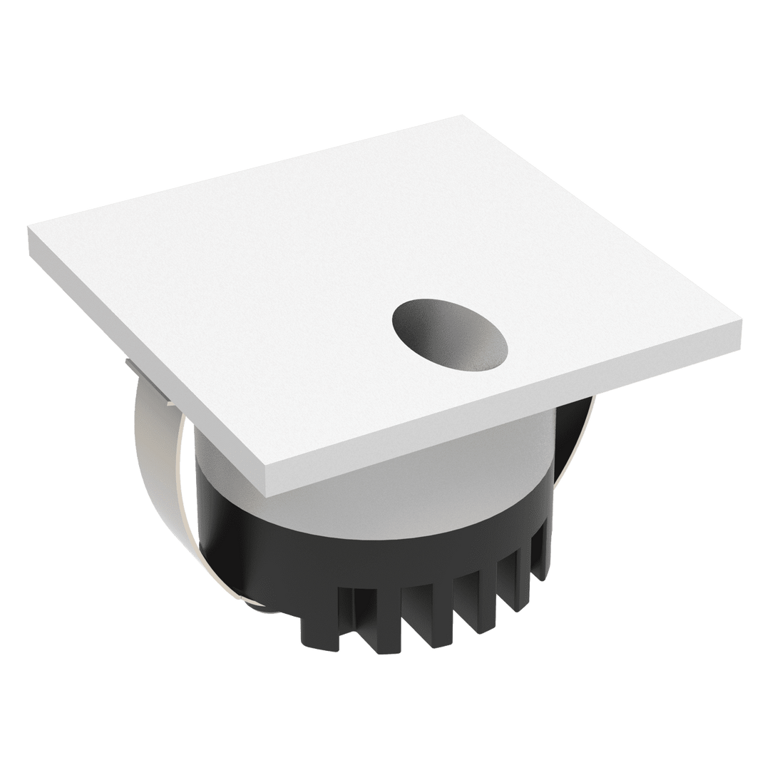 AURA Step Light-Narrow Square White step light