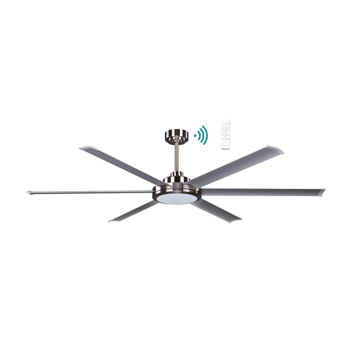 Albatross II DC 65″, 72″or 84″ Smart Ceiling Fan With WIFI Remote Control + LED Light