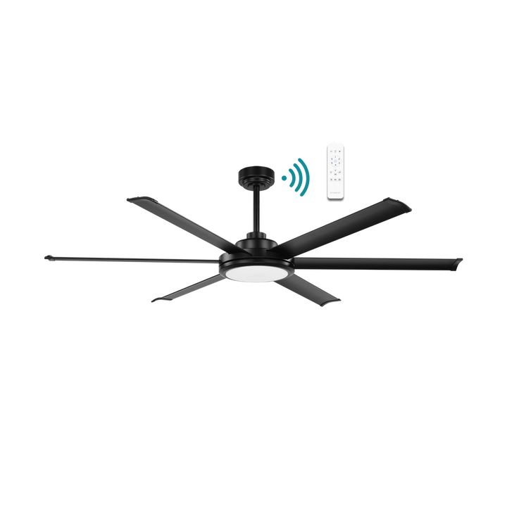 Albatross II DC 65″, 72″or 84″ Smart Ceiling Fan With WIFI Remote Control + LED Light
