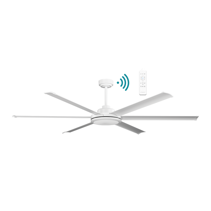 Albatross II DC 65″, 72″or 84″ Smart Ceiling Fan With WIFI Remote Control + LED Light