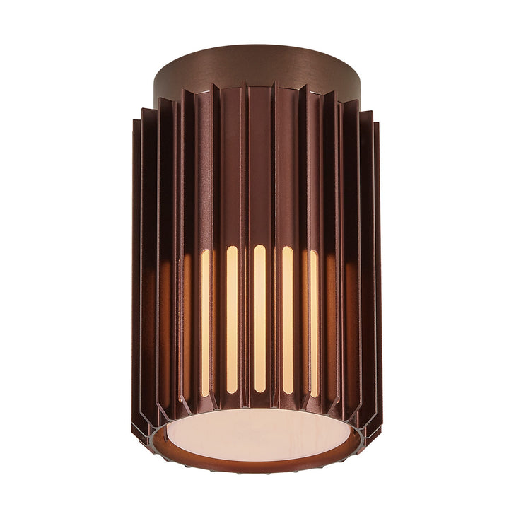 Aludra Ceiling light Seaside brown metallic/black/anthracite