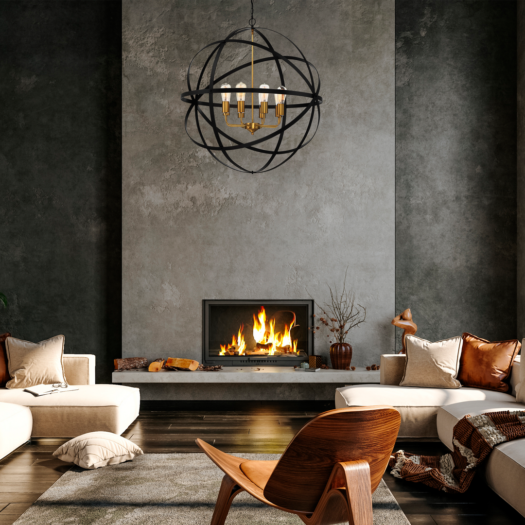 APOLLO Pendant BRZ/GLD Pendant