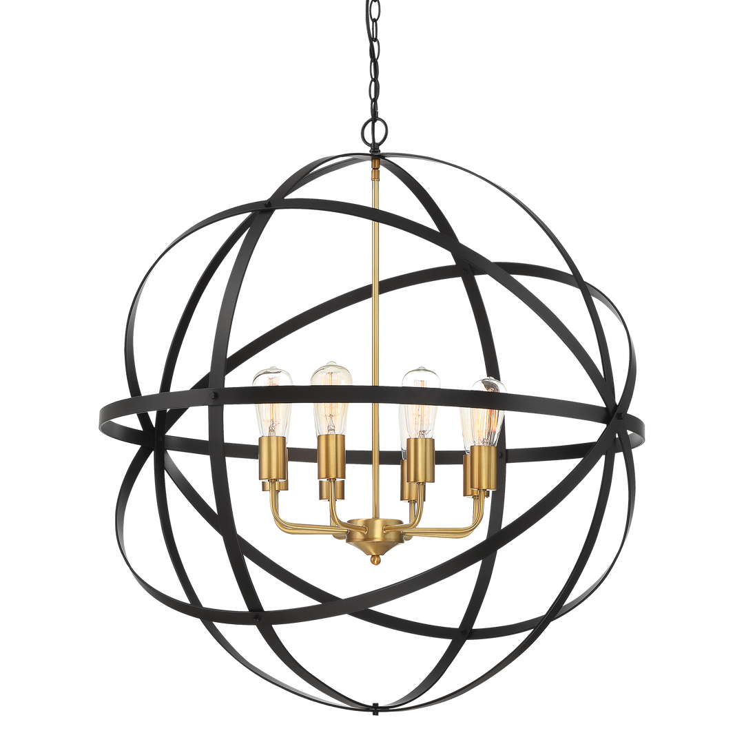 APOLLO Pendant BRZ/GLD 90cm Pendant