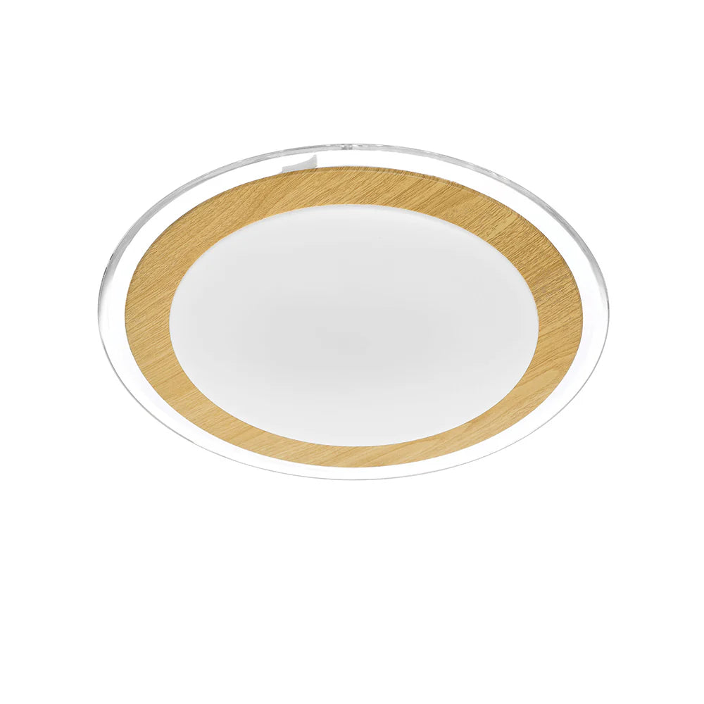 ASTRID 33 18w LED OYSTER nonDim Oak oyster