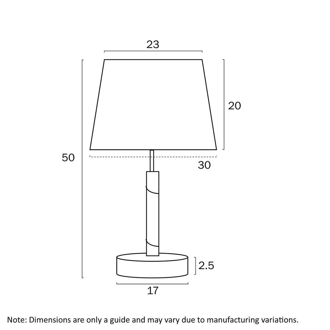 TELBIX BELMORE TABLE LAMP