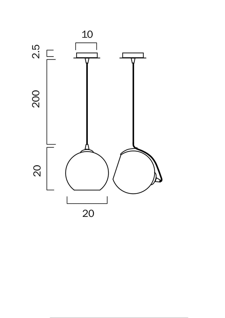 TELBIX BONDI 20 PENDANT