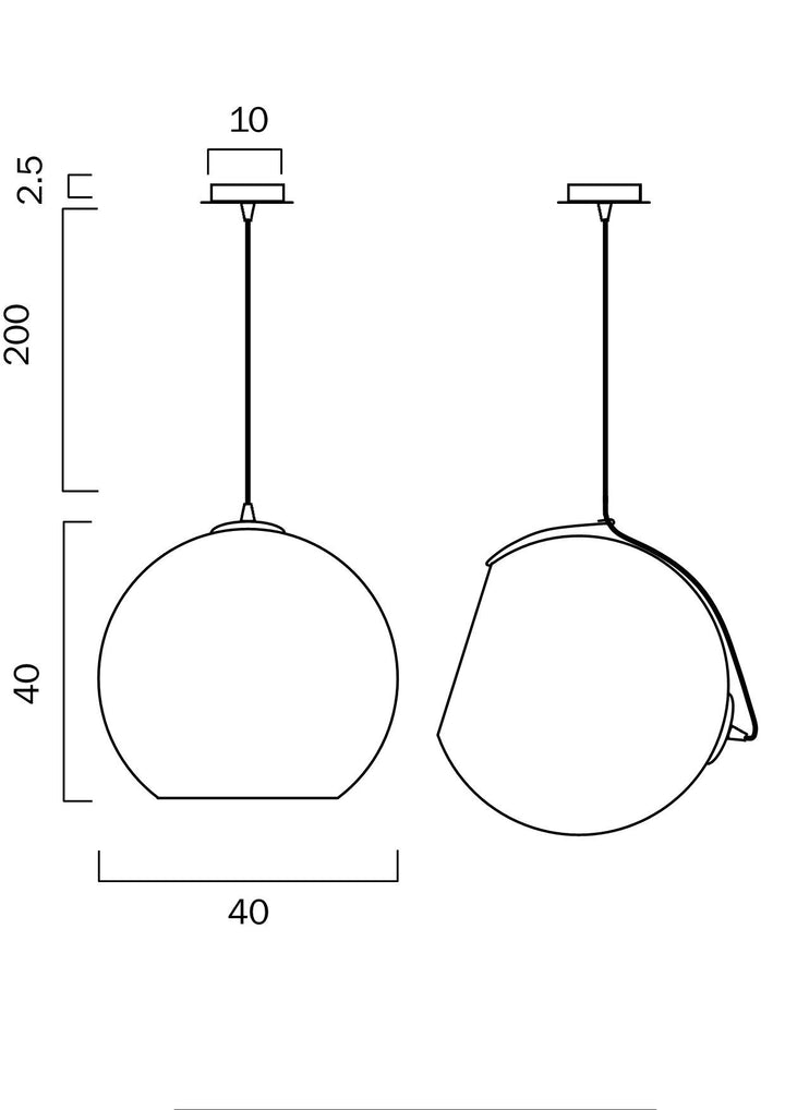 TELBIX BONDI 40 PENDANT