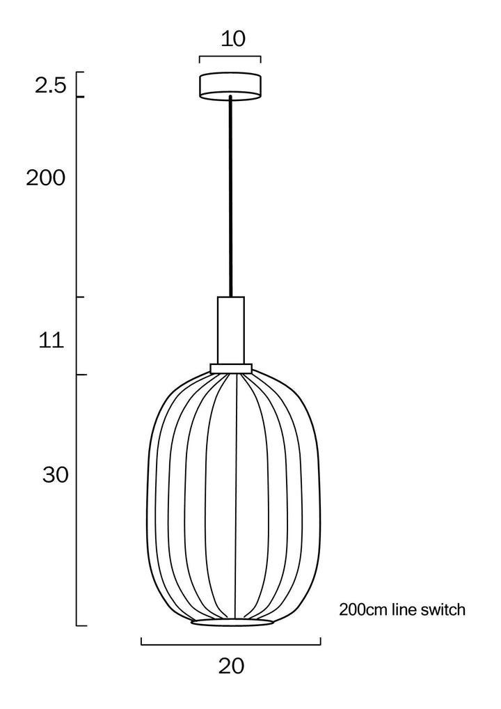 TELBIX BONURA 20 PENDANT