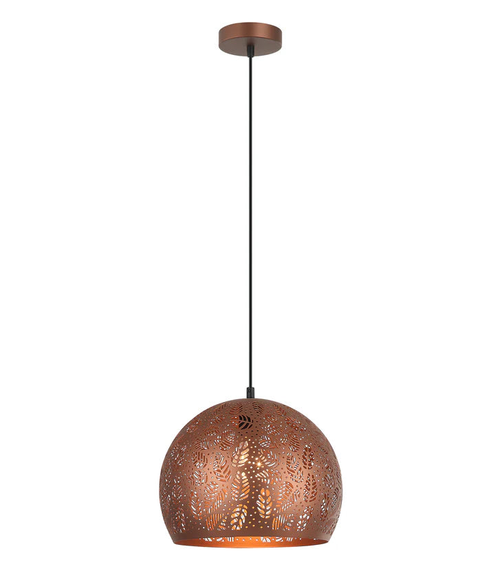 BOTANICA: Bohemian Embossed Dome Shape Pendant Lights