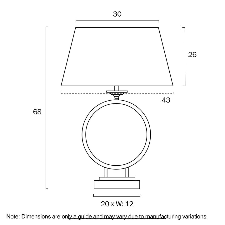 TELBIX BRENA TABLE LAMP