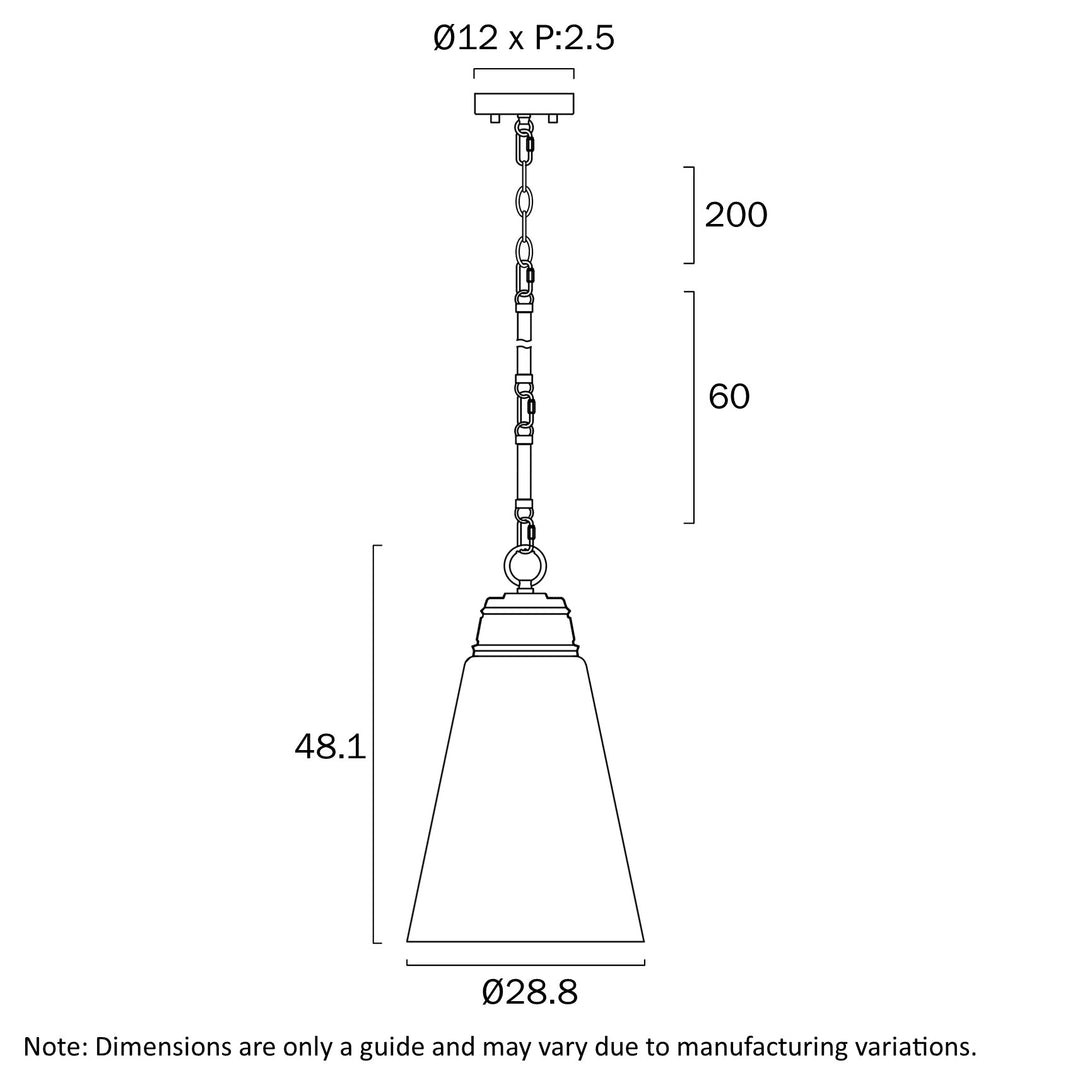 BRINE 28 PENDANT LIGHT Pendant