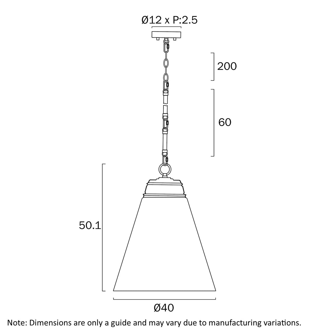 BRINE 40 PENDANT LIGHT Pendant