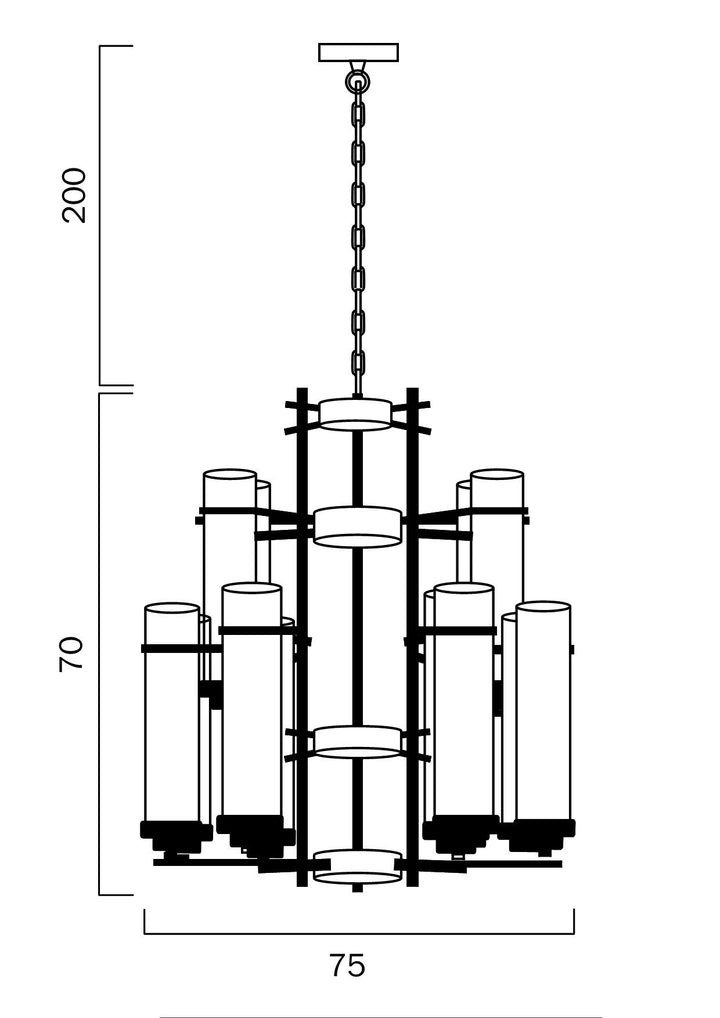 TELBIX BURGESS 12LT PENDANT