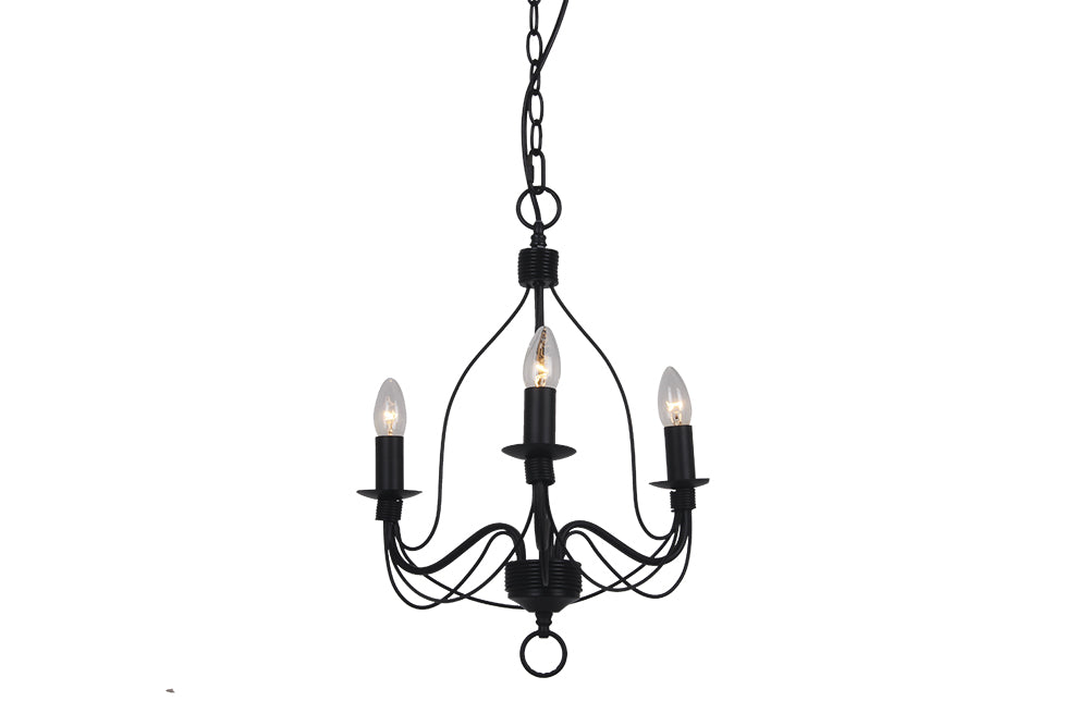 CANDICE D02191 P3 Black Pendant