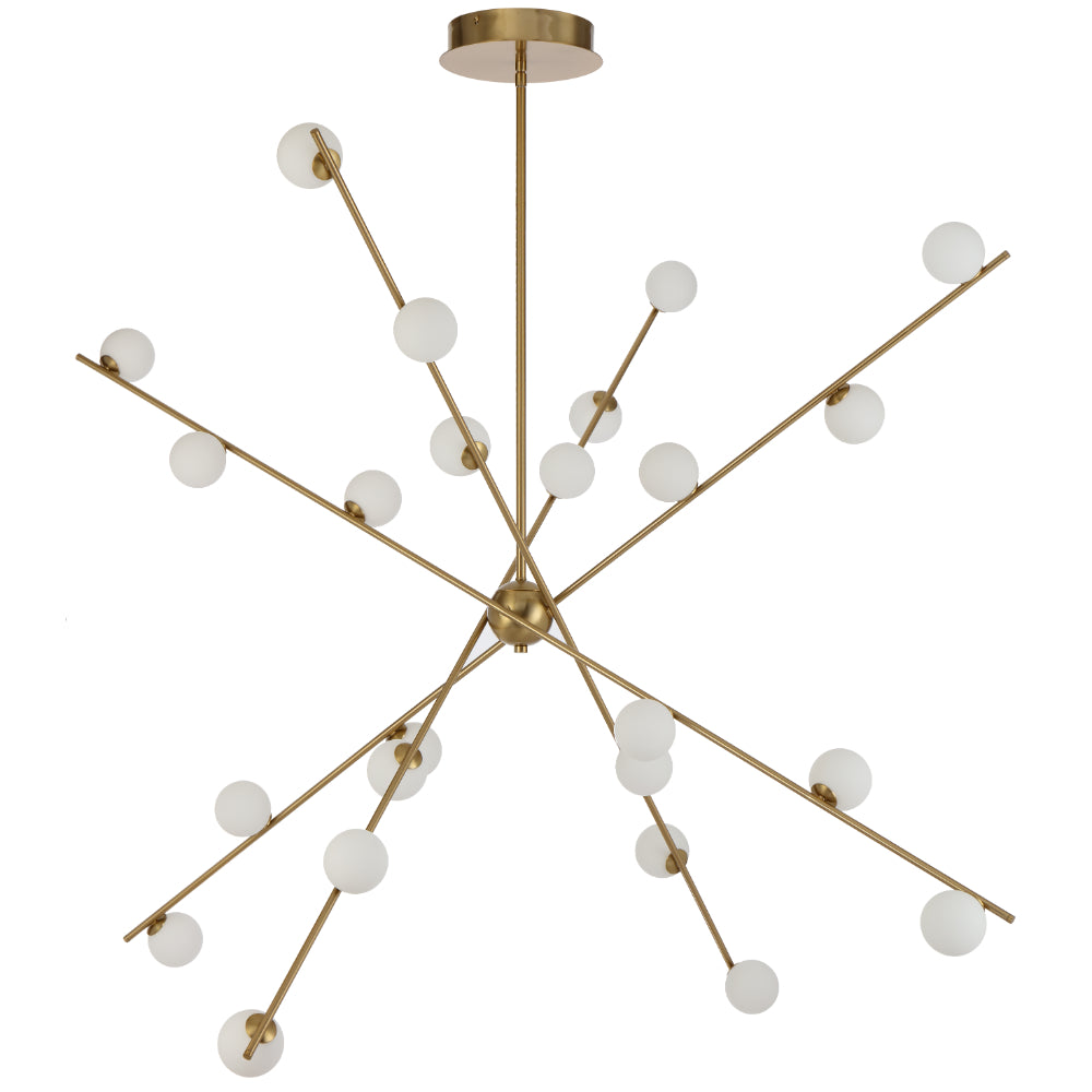 CAPTIVA 24 LIGHT PENDANT Antique Gold Pendant