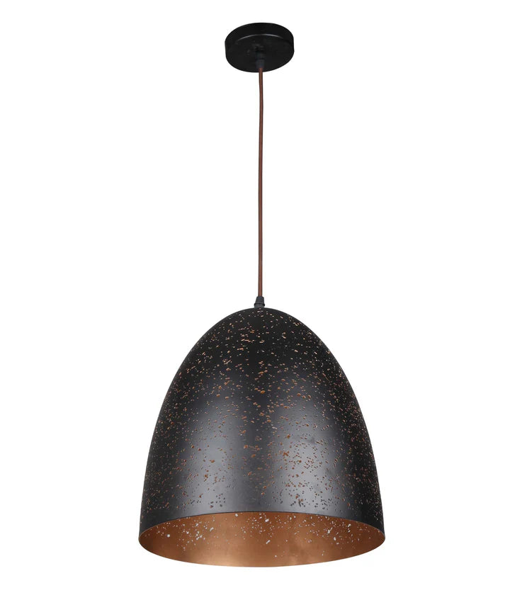 CELESTE: Bohemian Rustic Ellipse Shape Pendant Light