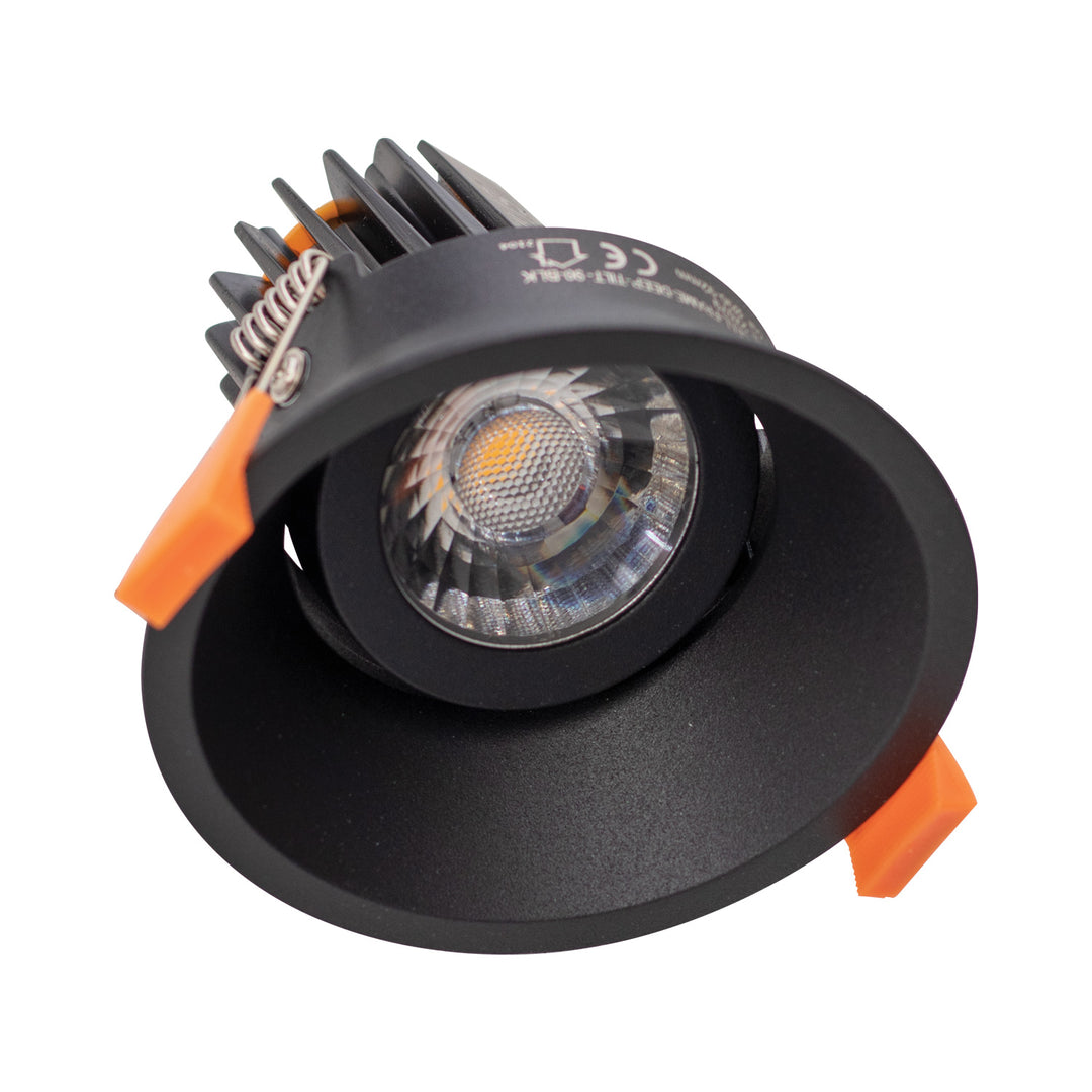 CELL-9-DT90 9W LED Tilt downlight Black Downlight