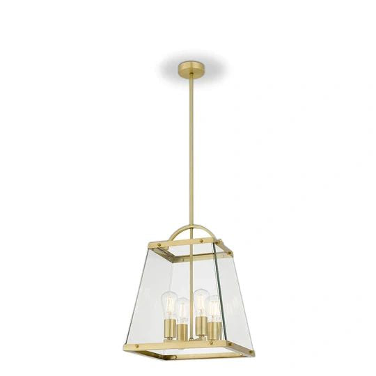 TELBIX COLAIR 4 LIGHTS SOLID BRASS