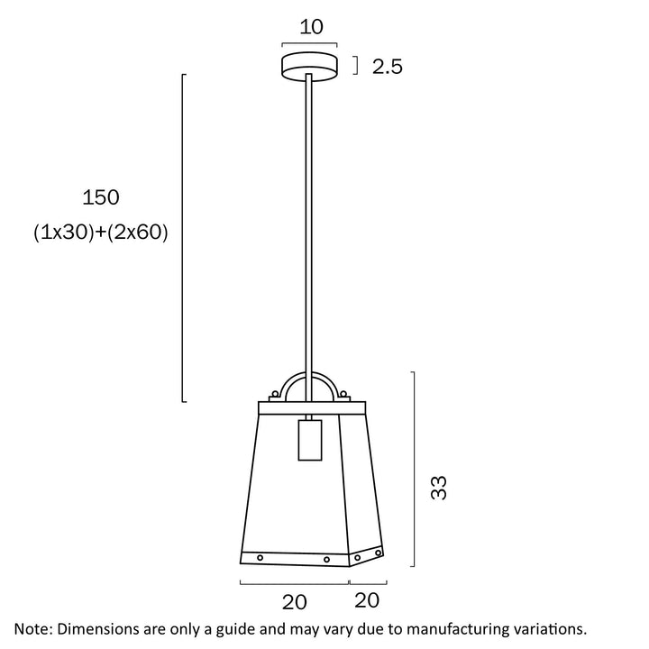 TELBIX COLAIR 1 LIGHT SOLID BRASS