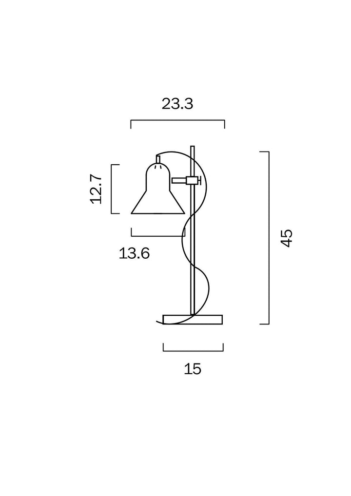 TELBIX CORELLI TABLE LAMP