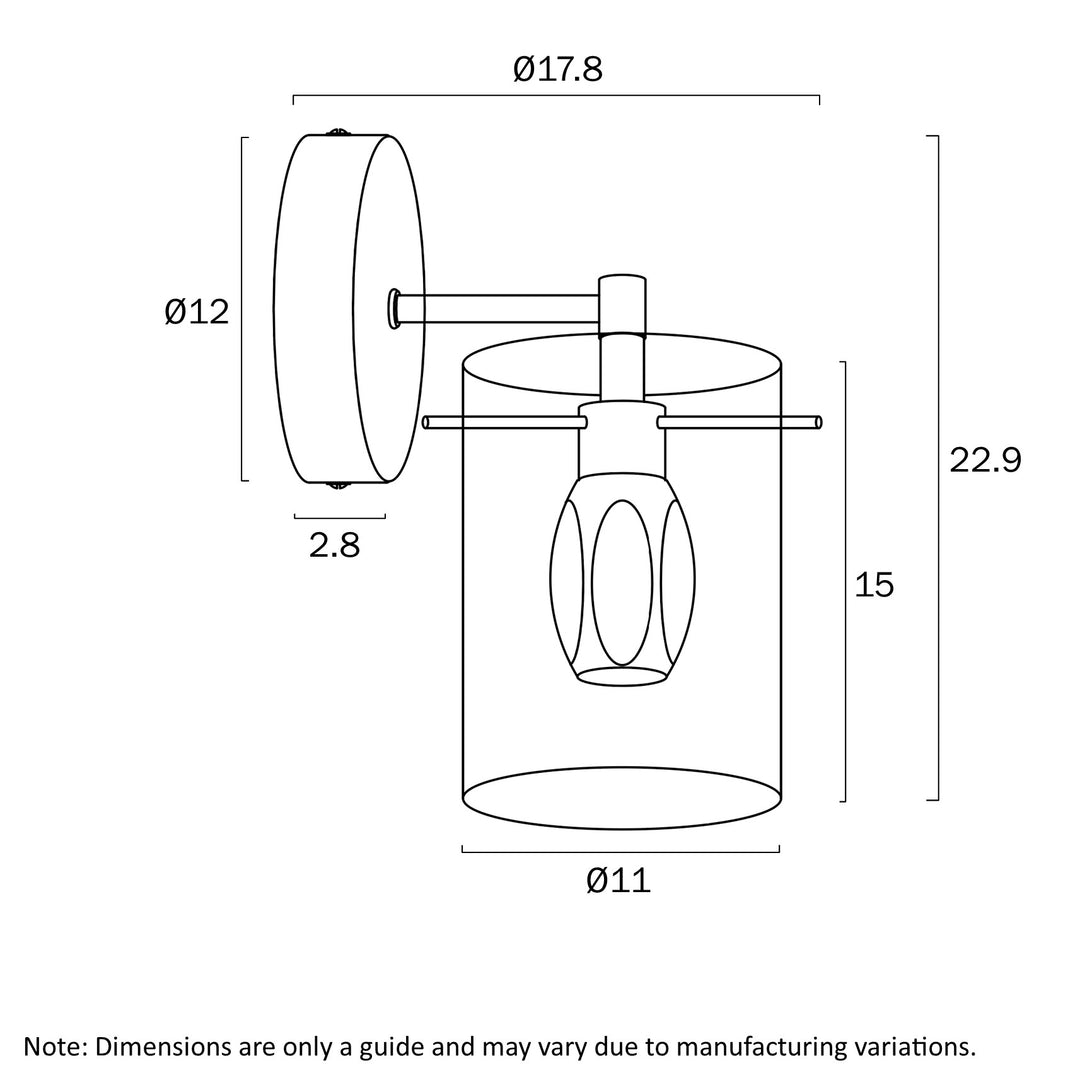 CREVIL WALL BRACKET WALL LIGHT