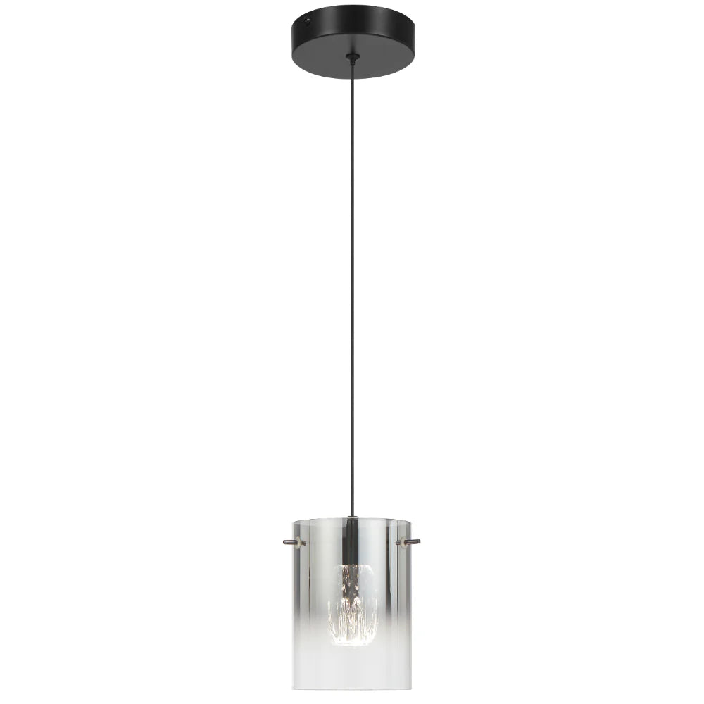 CREVIL 1 LIGHT PENDANT Black Pendant