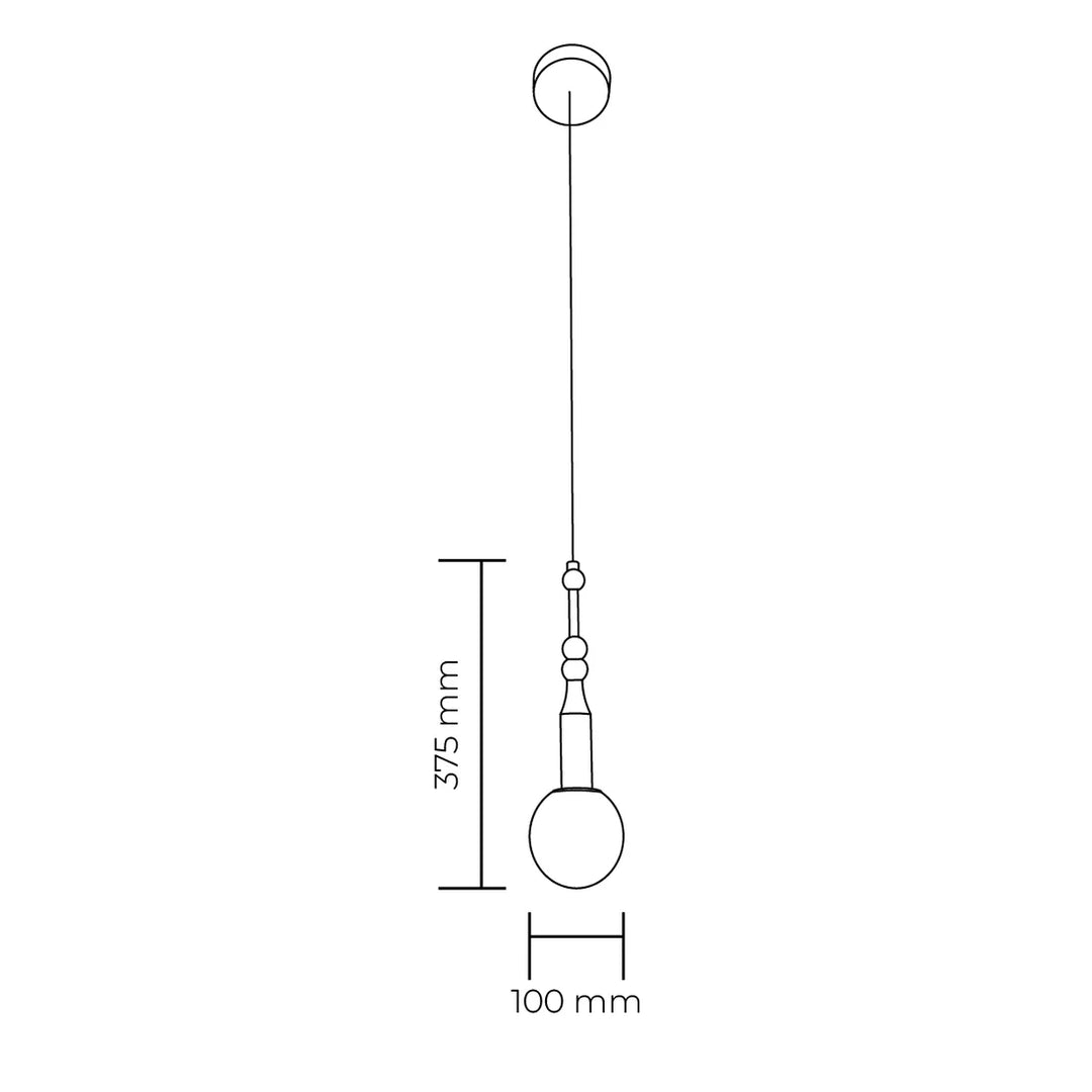 Moreno Pendant Light – Matte Bronze Pendant