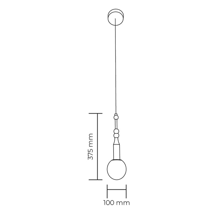 Moreno Pendant Light – Matte Bronze Pendant