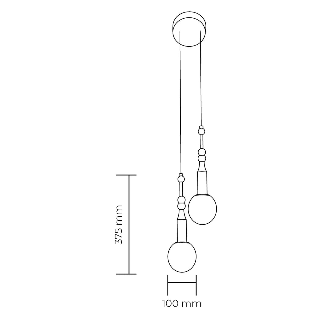 Moreno Pendant Light – Matte Bronze Pendant