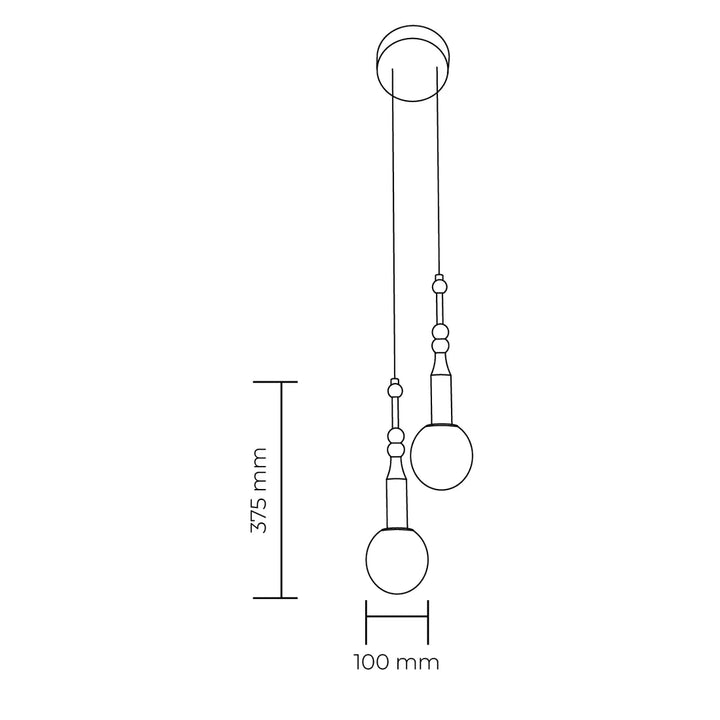 Moreno Pendant Light – Matte Bronze Pendant