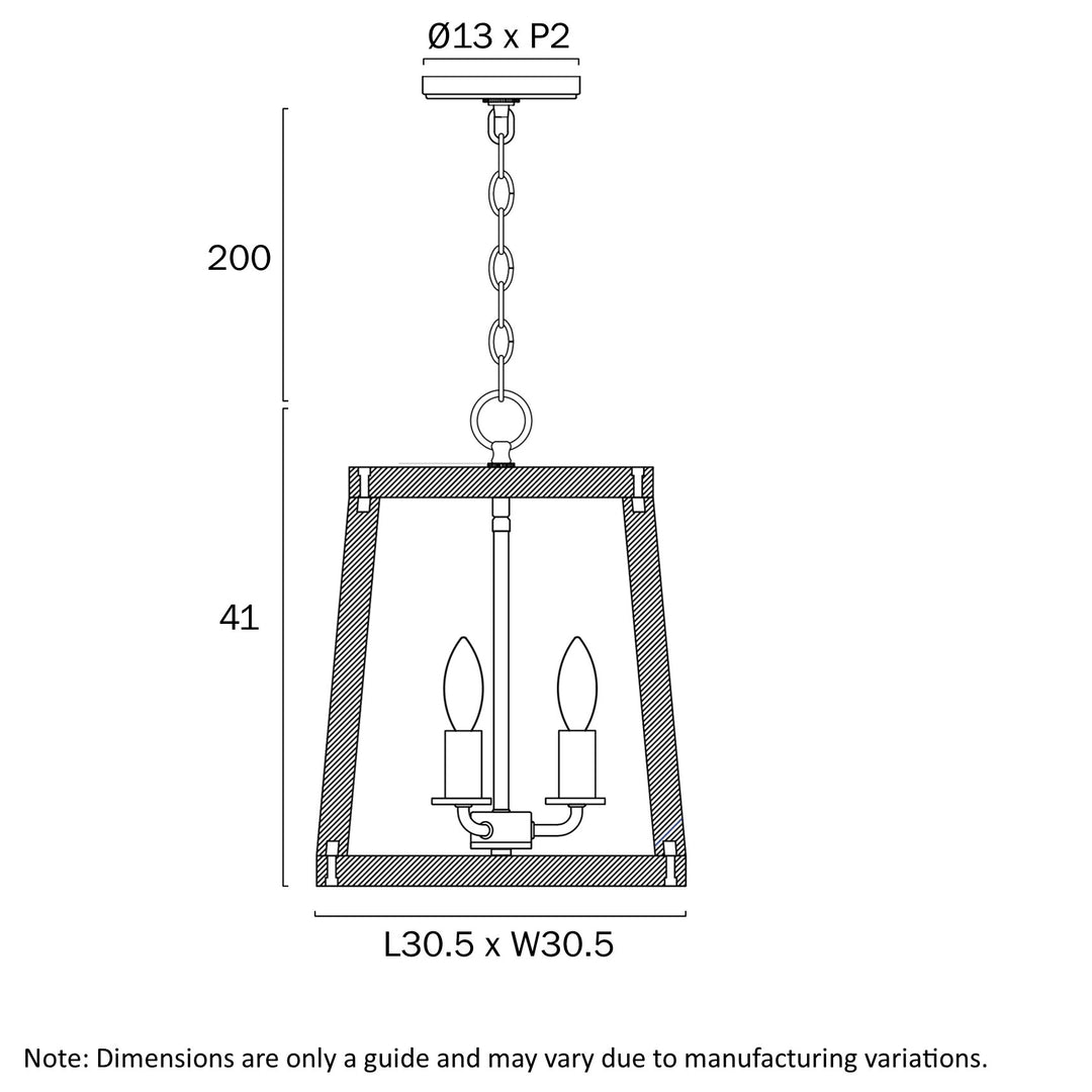 DALTON 3 LIGHT PENDANT