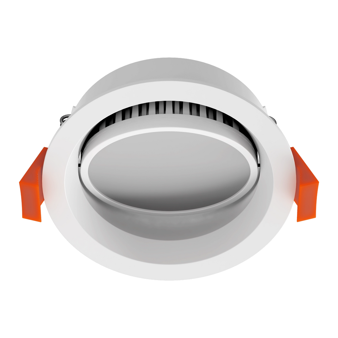 DECO-13-TILT 13W LED Tri-Colour Round Tiltable Dimmable Deepset Downlight