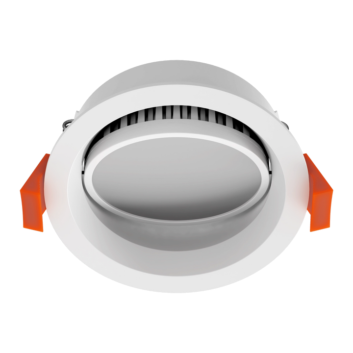 DECO-13-TILT 13W LED Tri-Colour Round Tiltable Dimmable Deepset Downlight