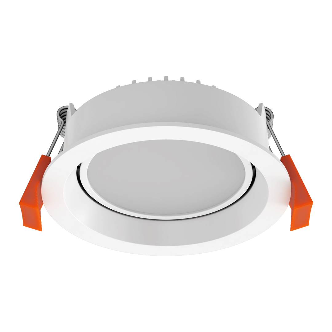 DECO-13-TILT 13W LED Tri-Colour Round Tiltable Dimmable Deepset Downlight