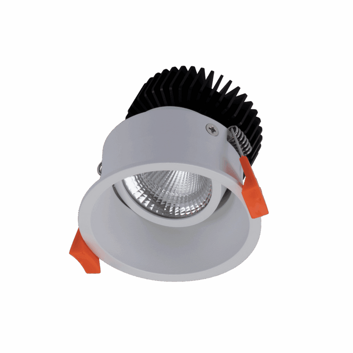 DEEP-10 10W LED Tri-Colour Dimmable Tiltable Deepset Downlight
