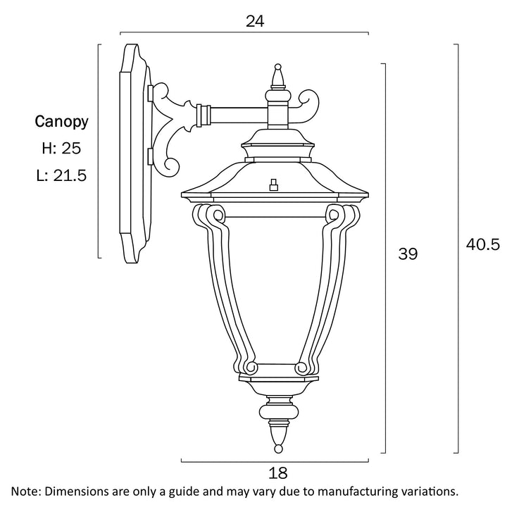 DELFINO EXTERIOR WALL LIGHT