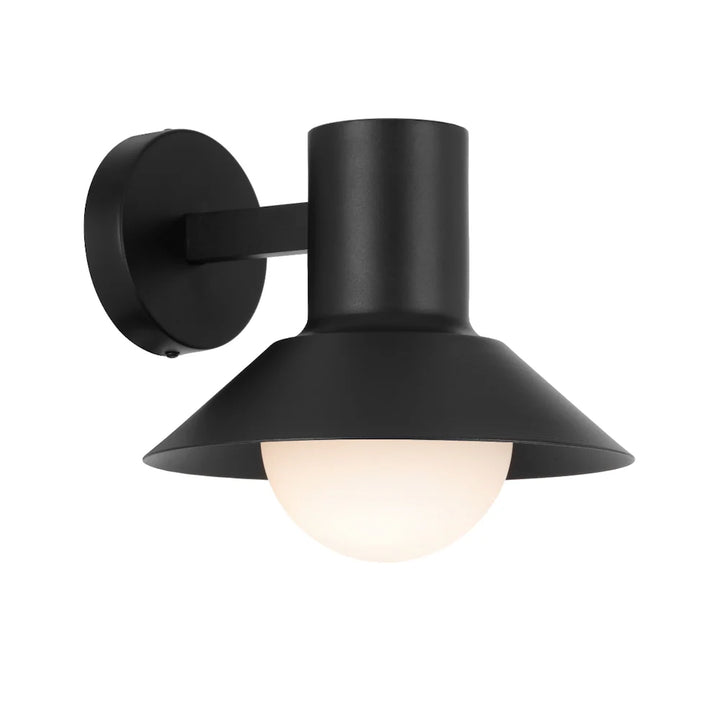 DELORE EXTERIOR WALL LIGHT Black WALL LIGHT