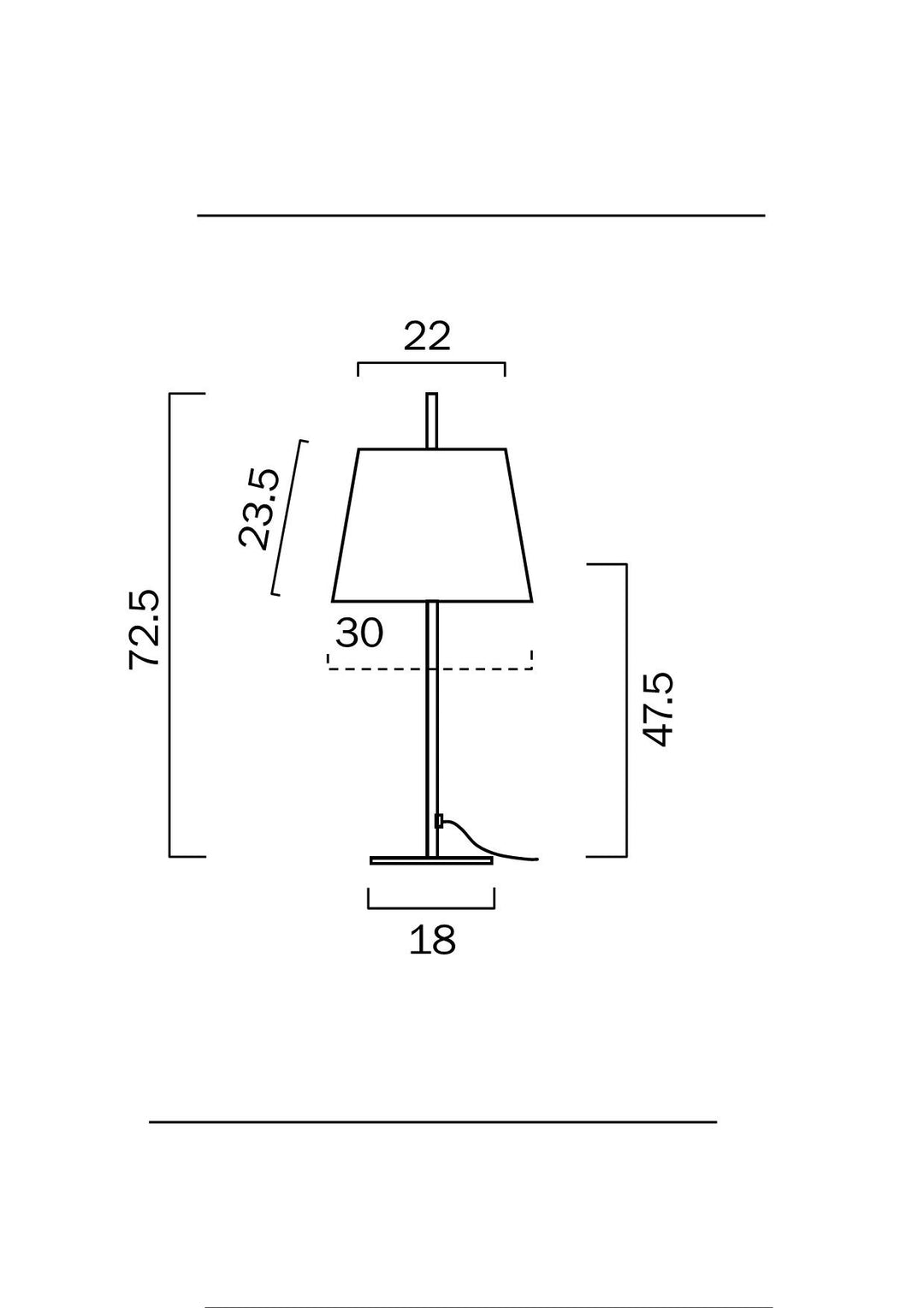 TELBIX DIOR TABLE LAMP