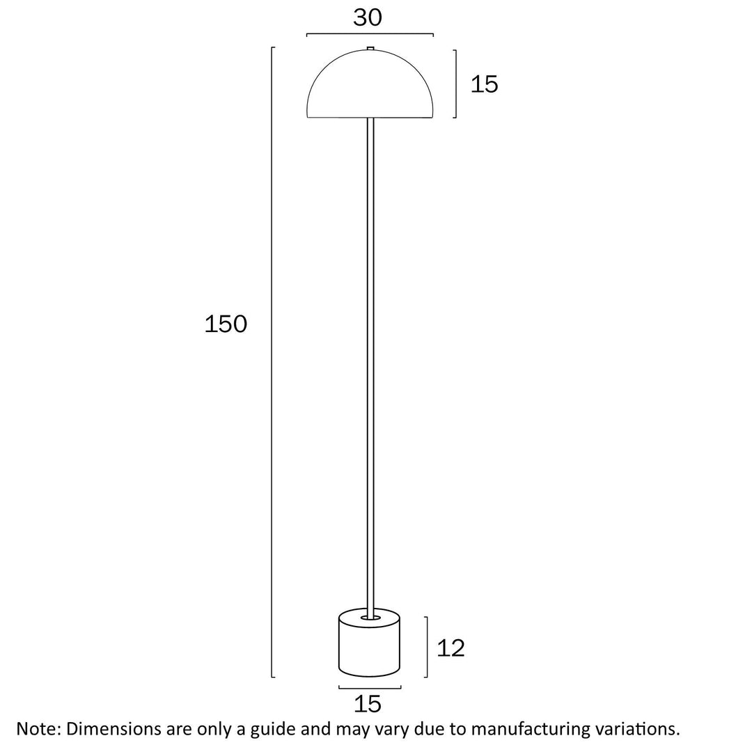 TELBIX DOMEZ FLOOR LAMP