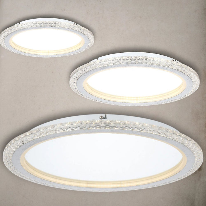 Telbix ELIE 50 32W LED OYSTER 3CCT DIM