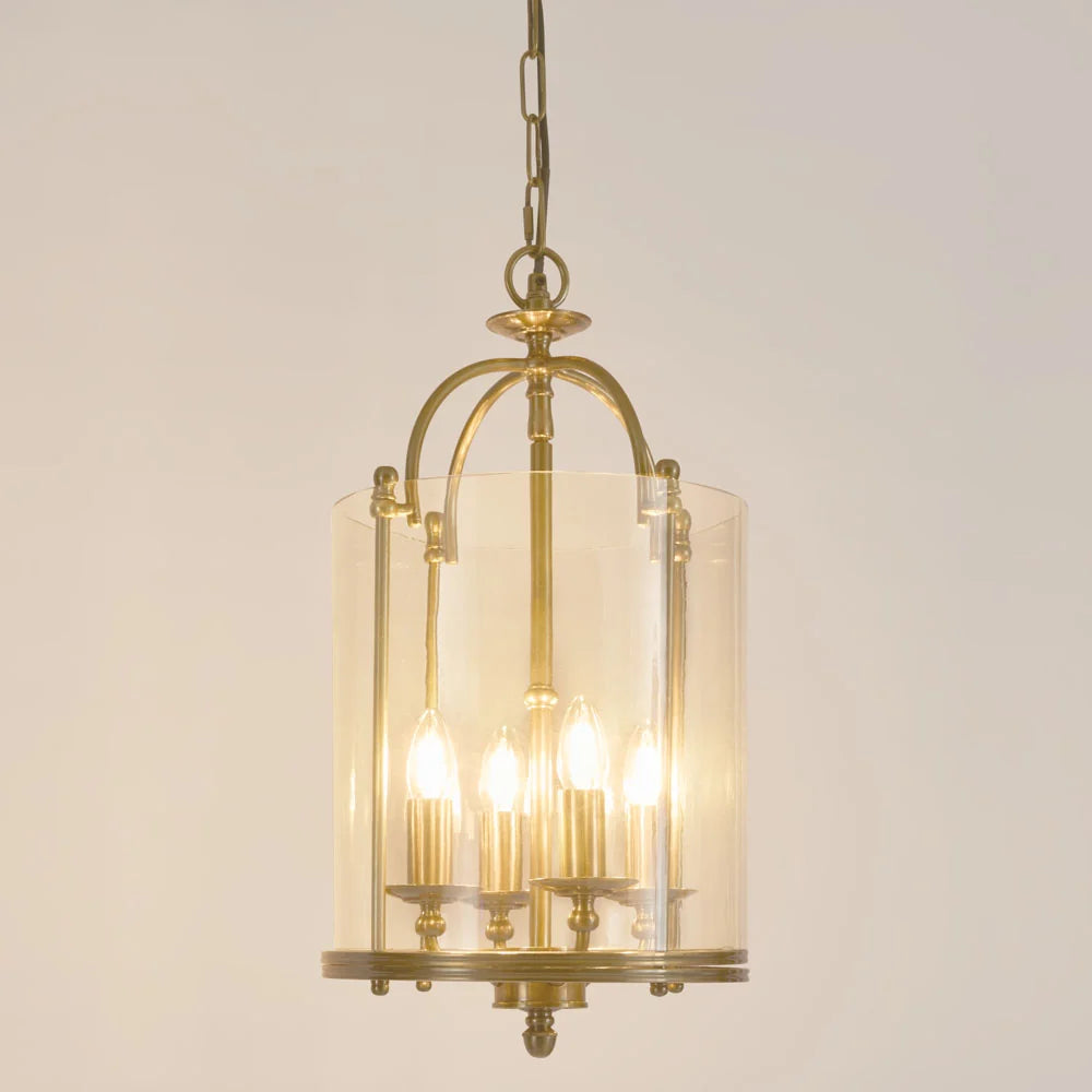 Academy Ceiling Pendant Antique Brass