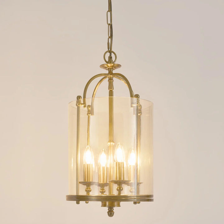 Academy Ceiling Pendant Antique Brass