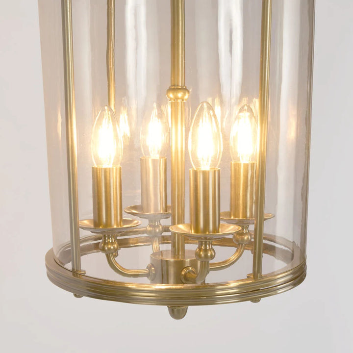 Academy Ceiling Pendant Antique Brass