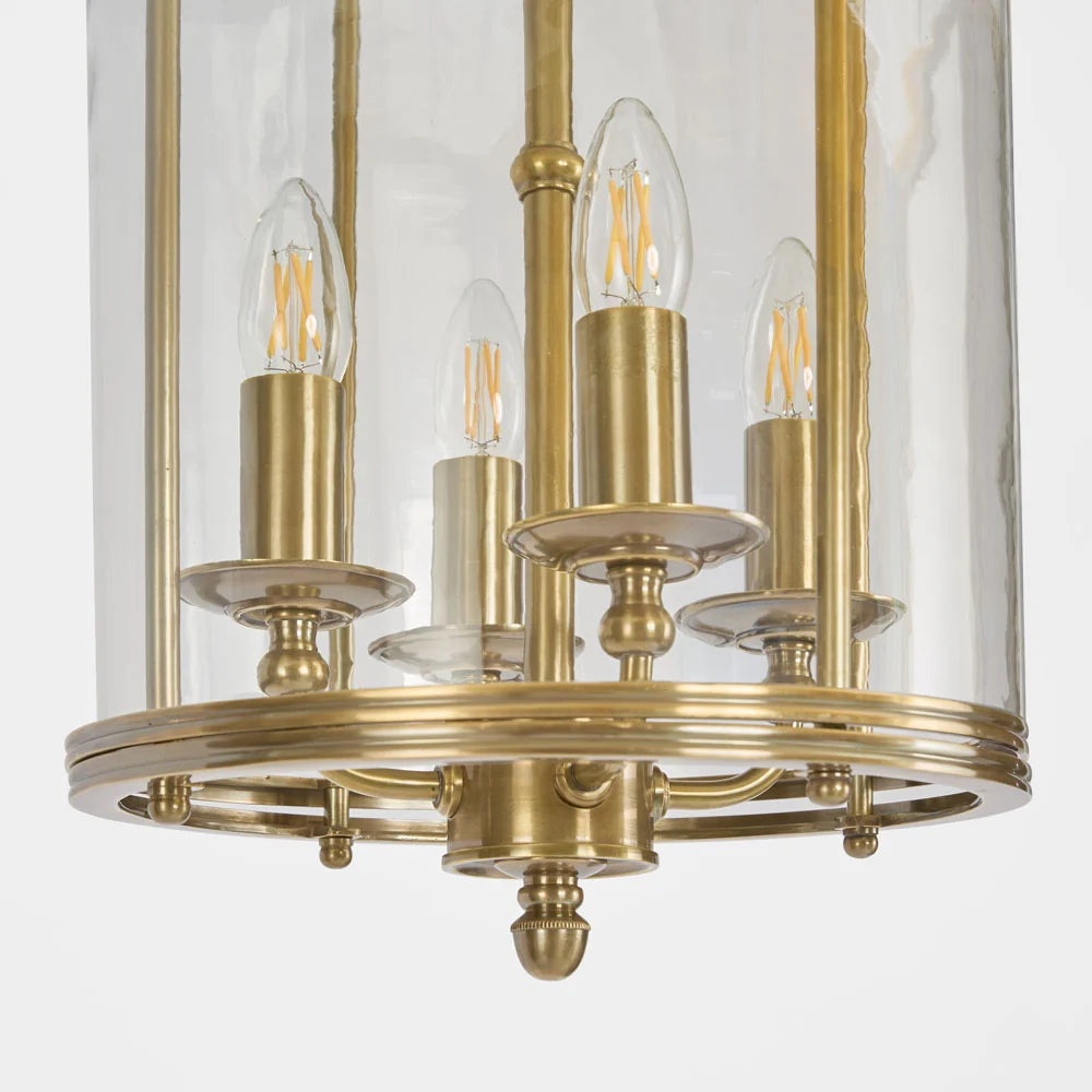 Academy Ceiling Pendant Antique Brass
