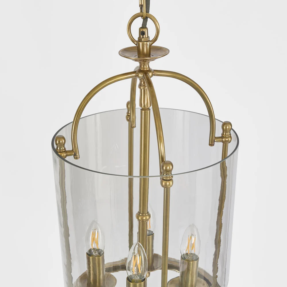 Academy Ceiling Pendant Antique Brass