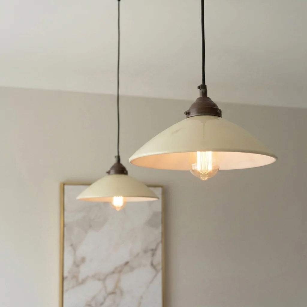 Newport Ceramic Dish Ceiling Pendant