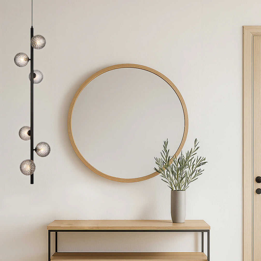 ELSON 6 LIGHT PENDANT BLACK Pendant